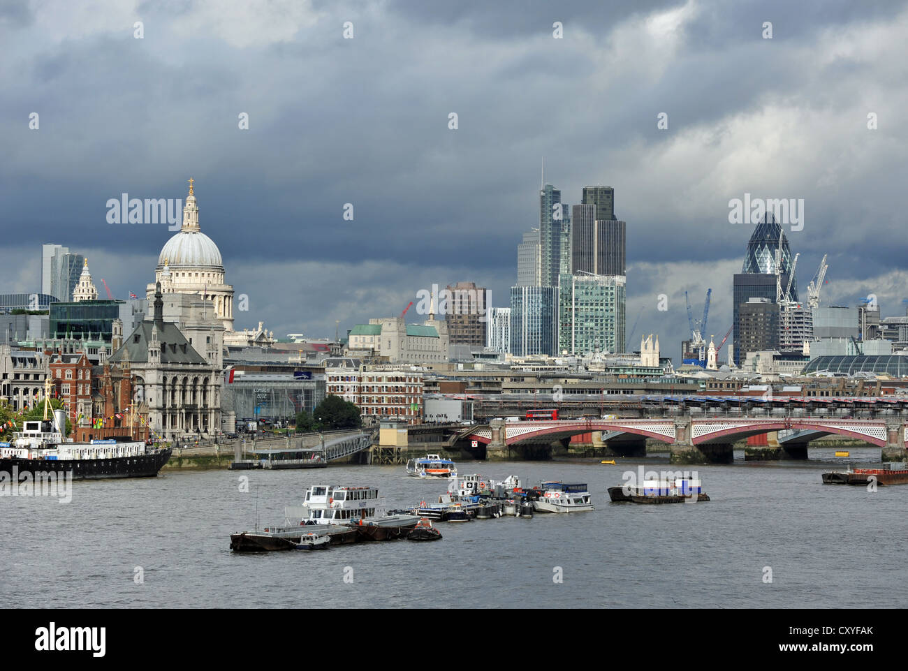Blackfriars Bridge London Stockfoto
