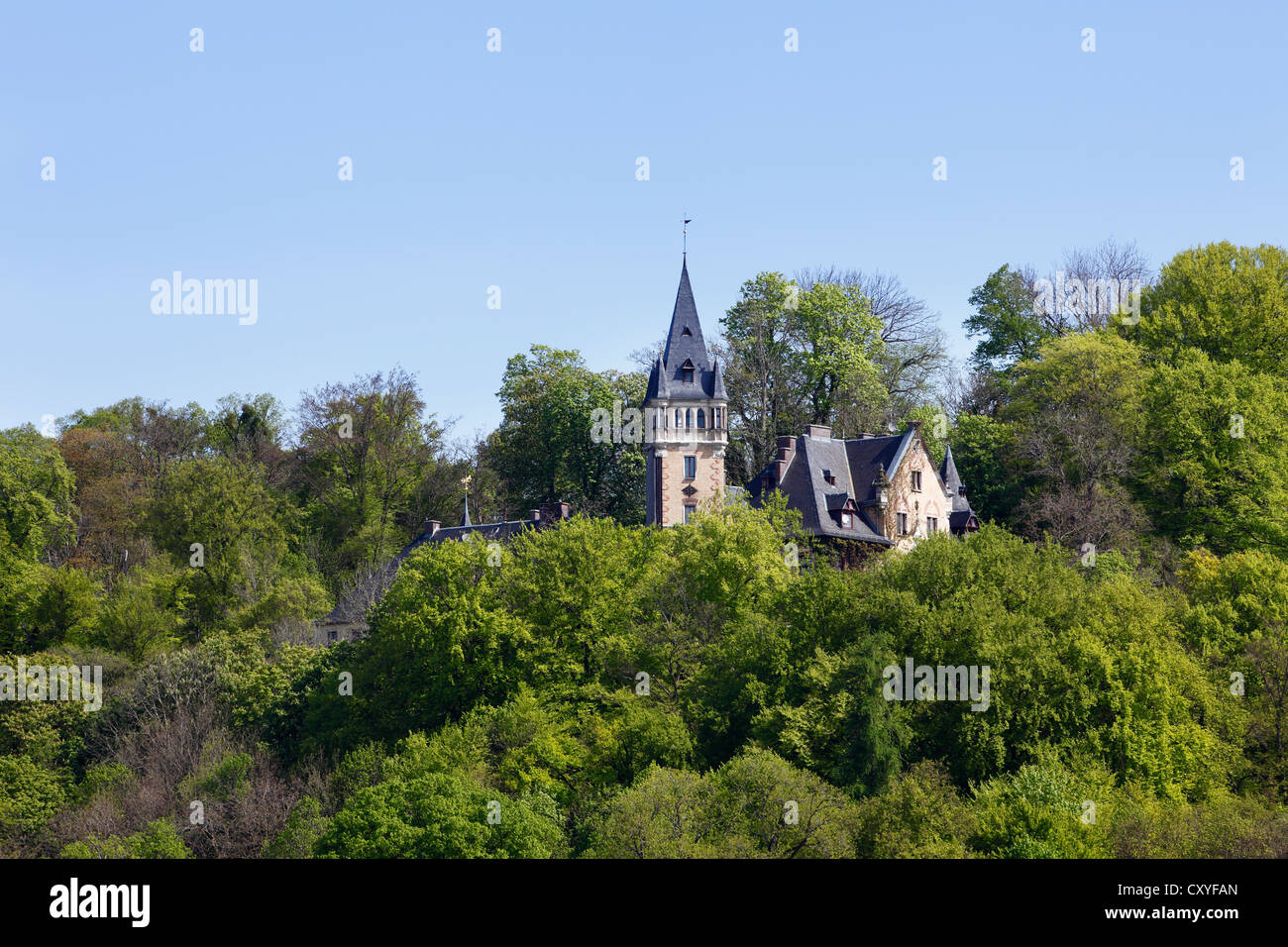 Hochschloss Paehl Schloss, fünf-Seen-Land, Bayern, Oberbayern, PublicGround Stockfoto