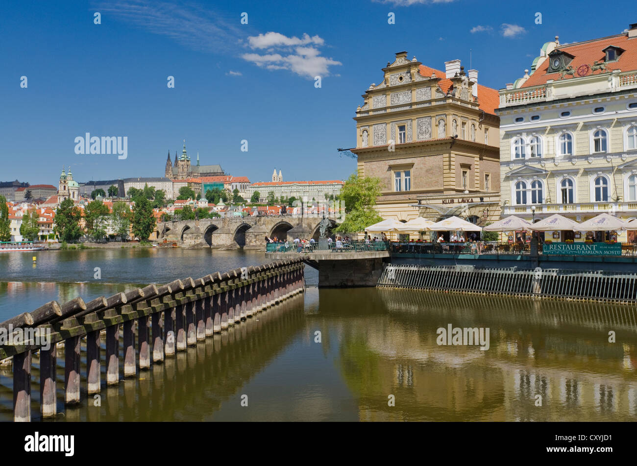 Stadtbild von Prag, Tschechische Republik, Europa Stockfoto