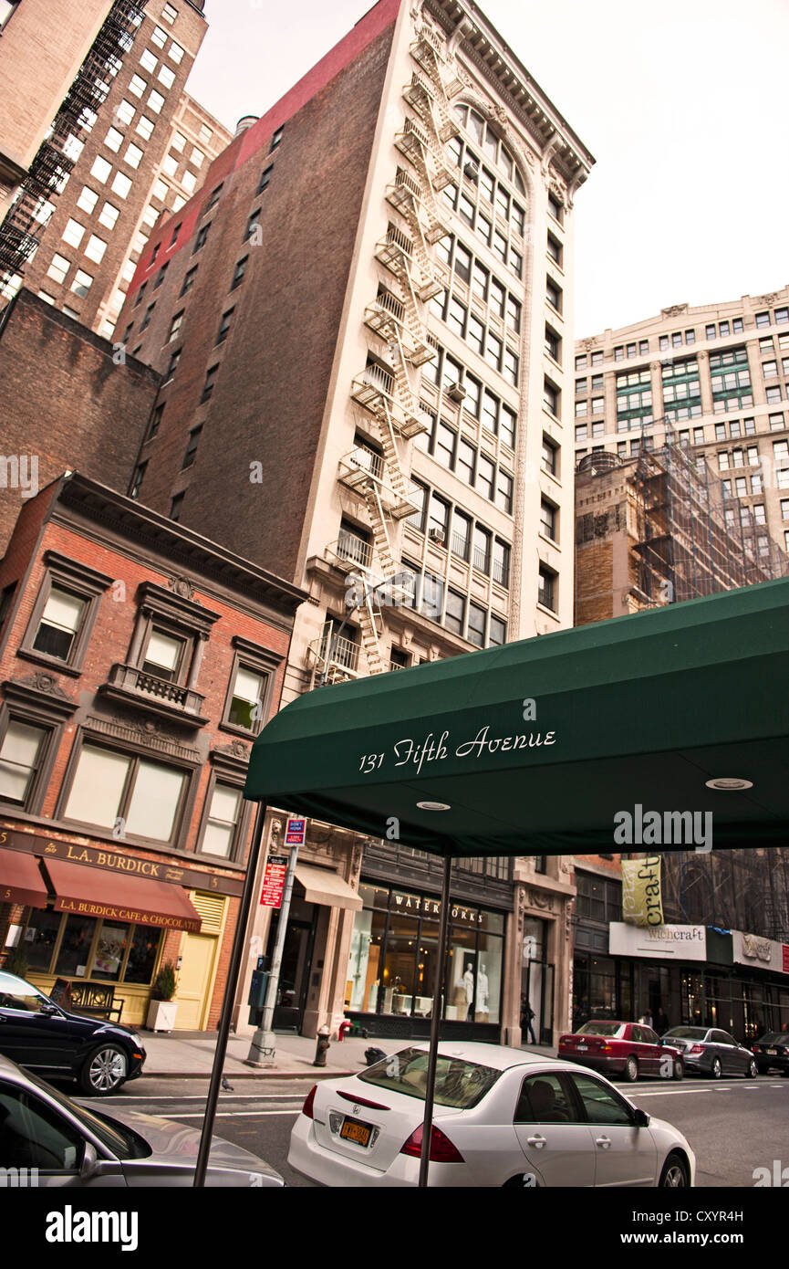 5th Avenue, 20. Street, Manhattan, New York City, New York, USA Stockfoto