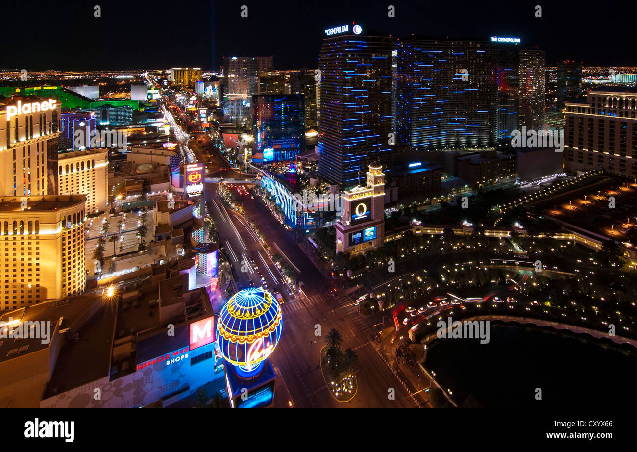 Las Vegas Boulevard Stockfoto