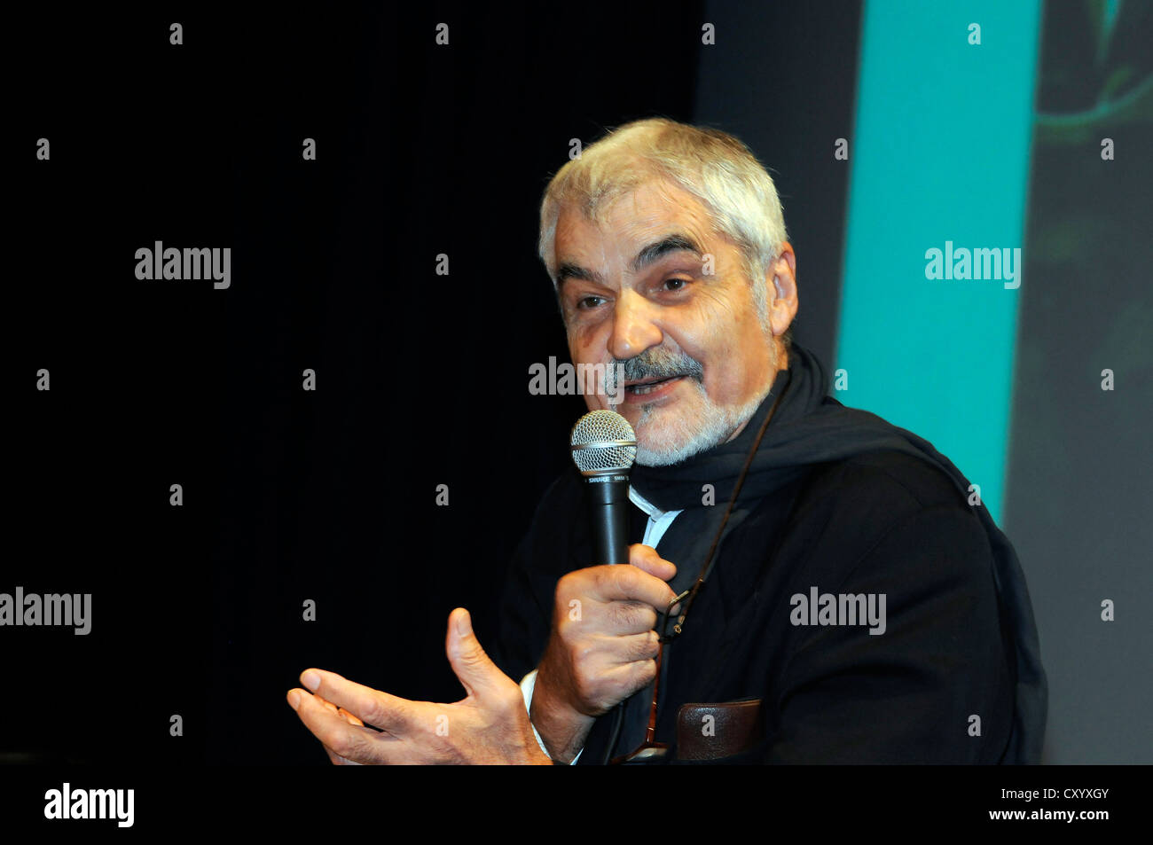 Serge Latouche; aus der Konsumgesellschaft, einer Gesellschaft des Überflusses sparsam Stockfoto