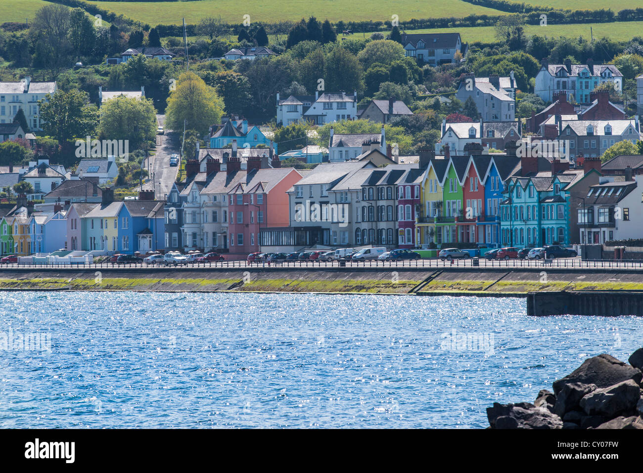 Promenade, Whitehead, Nordirland, Vereinigtes Königreich, Europa Stockfoto