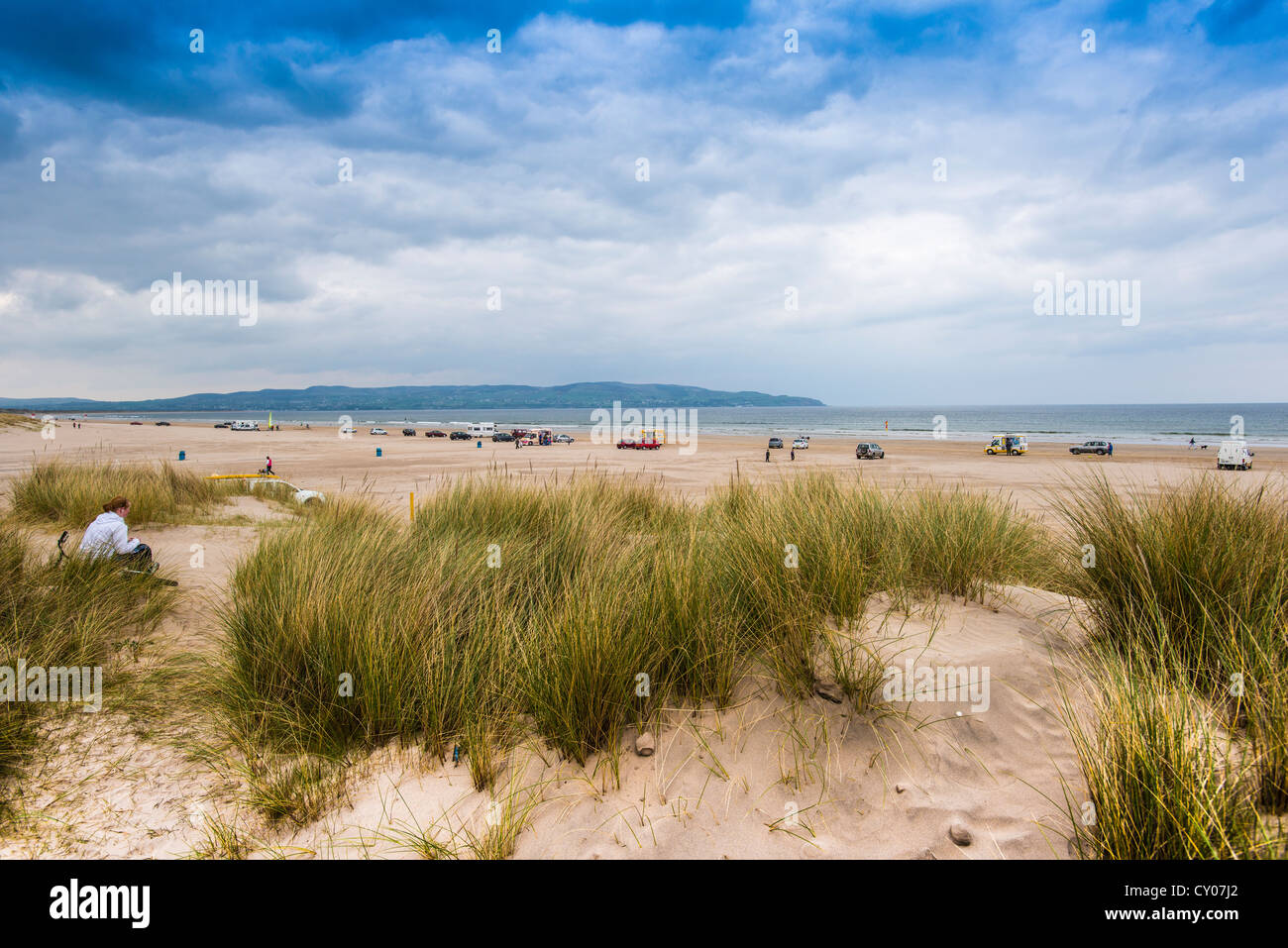 Benone Strand, Castlerock, Nordirland, Vereinigtes Königreich, Europa Stockfoto