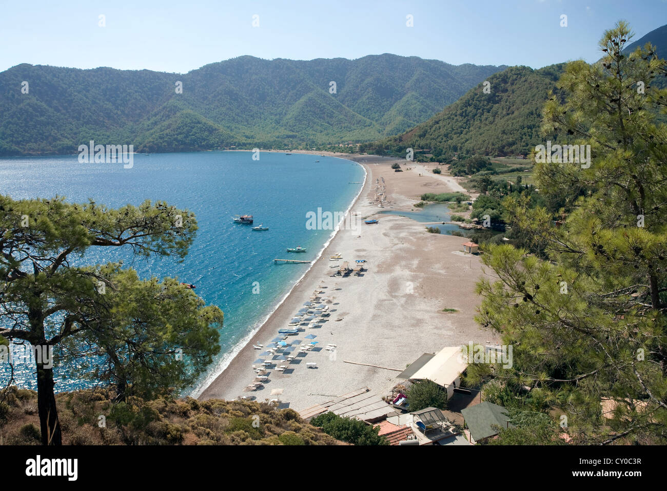 Adrasan Bucht Am Fusse Des Taurus Gebirges Lykische Kuste Turkische Riviera Turkei Stockfotografie Alamy