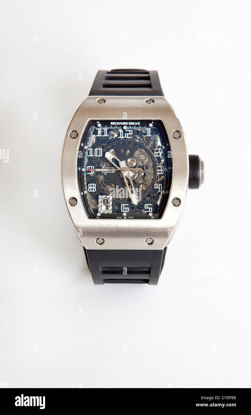 Richard Mille Timepice. Stockfoto