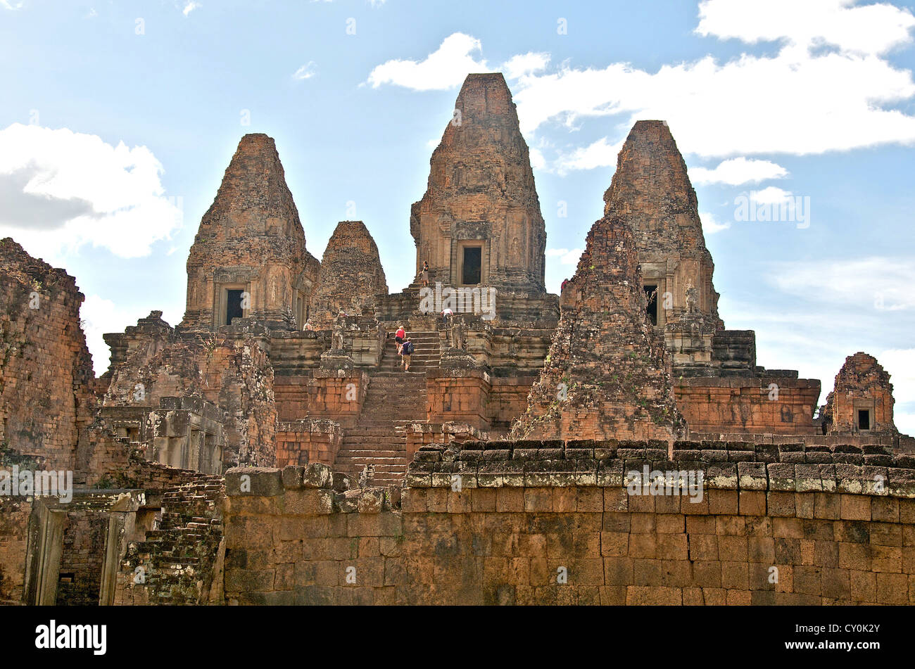 Pre Rup Tempel Angkor, Kambodscha Stockfoto