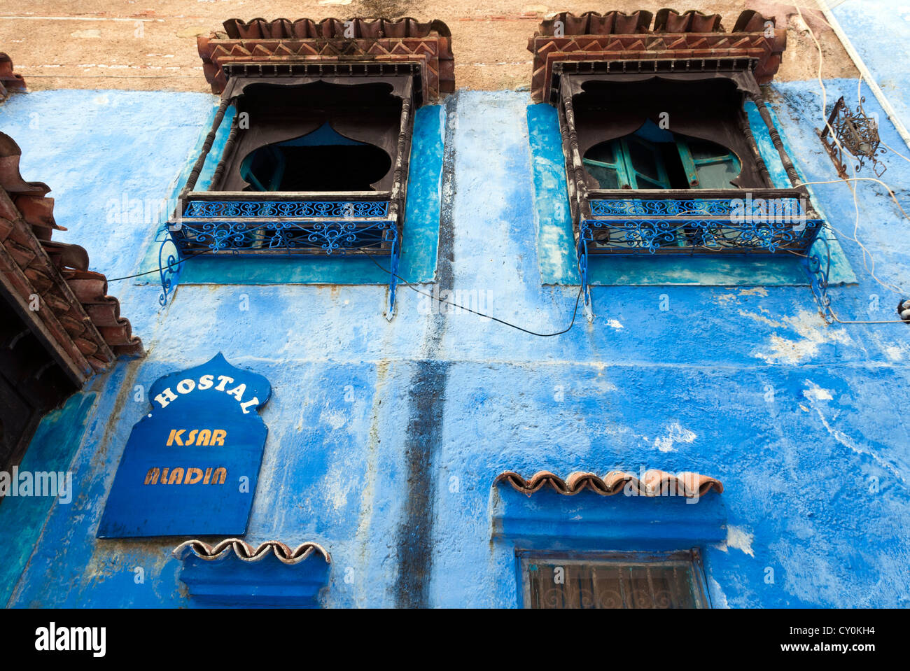 Chefchaouen (Chaouen), Tangeri-Tetouan Region, Rif-Gebirge, Marokko, Nordafrika, Afrika Stockfoto