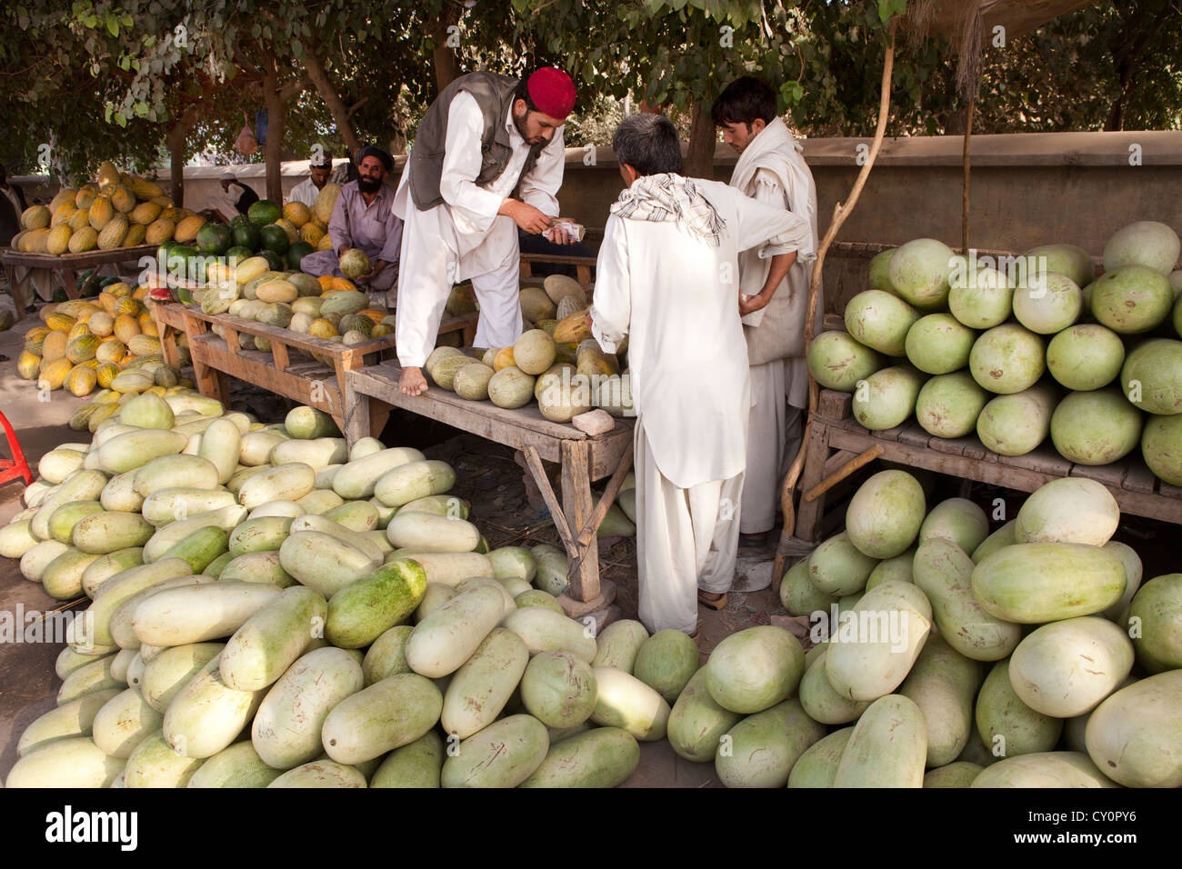 Melons Afghanistan Stockfotos & Melons Afghanistan Bilder Alamy