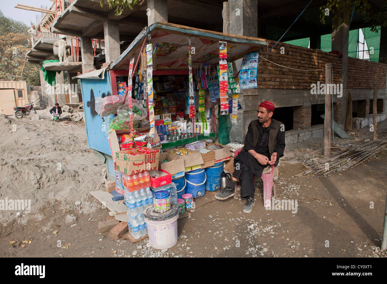 Basar in der Innenstadt von Kabul, Afghanistan Stockfoto