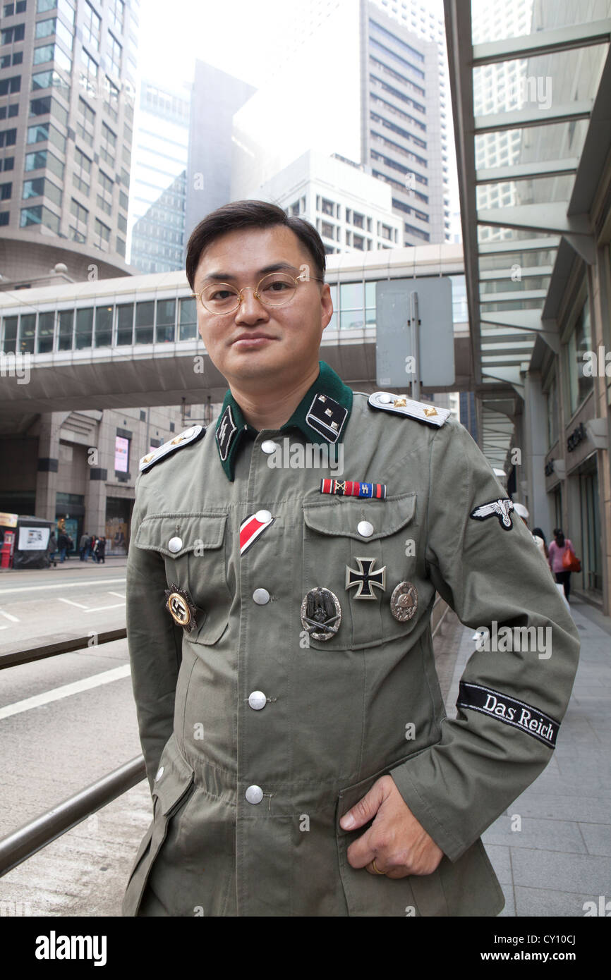 Nazi in Hong Kong Stockfoto