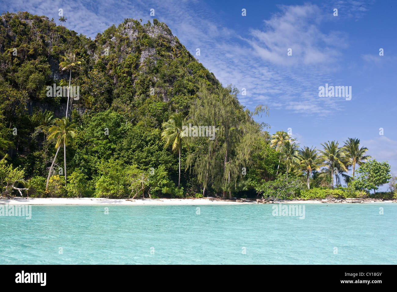 Eindrücke von Misool, West-Papua, Indonesien Stockfoto