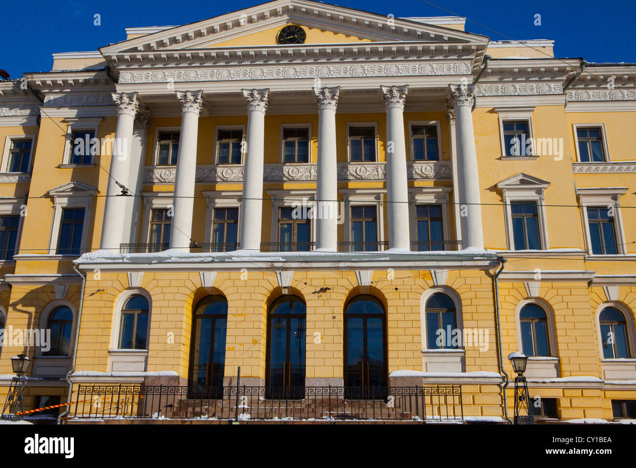 Büro des Präsidenten in Helsinki Stockfoto