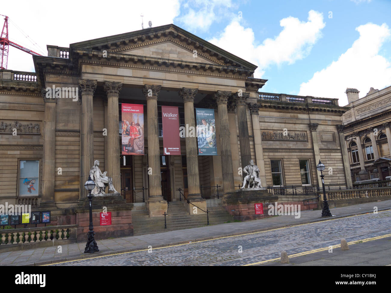 Walker Art Gallery in Liverpool Stockfoto