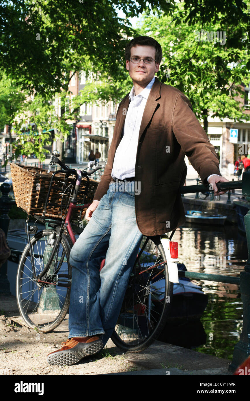 John Green, WriterJohn Green, Schriftsteller Stockfoto