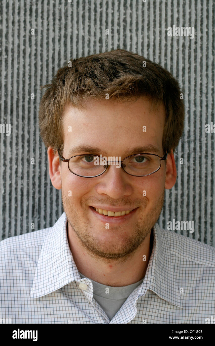 John Green, Schriftsteller Stockfoto