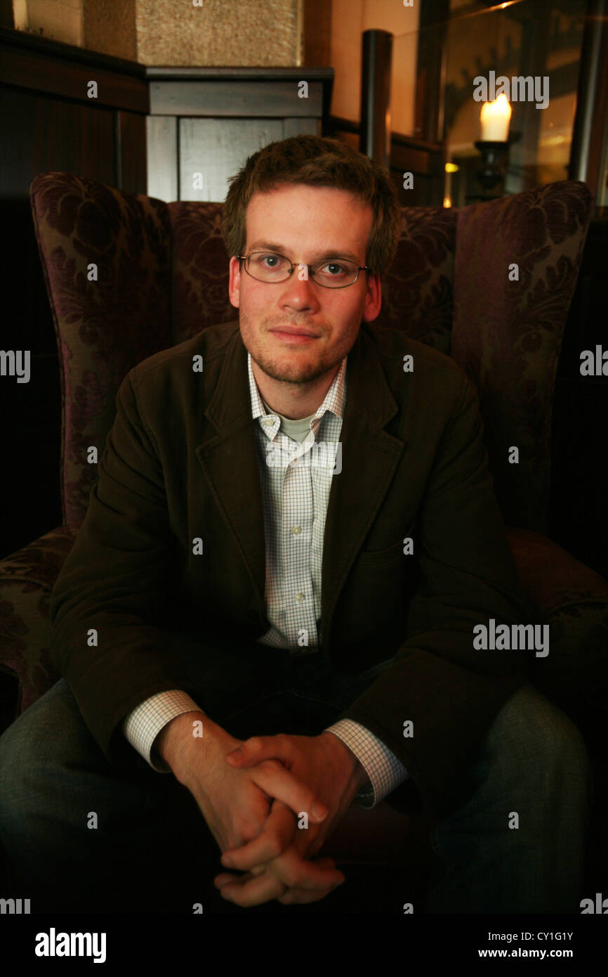 John Green, Schriftsteller Stockfoto
