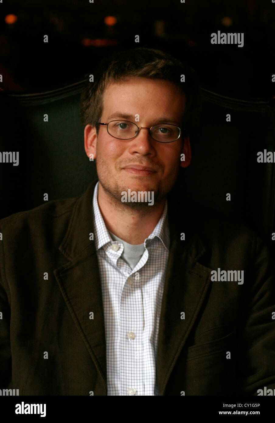 John Green, Schriftsteller Stockfoto