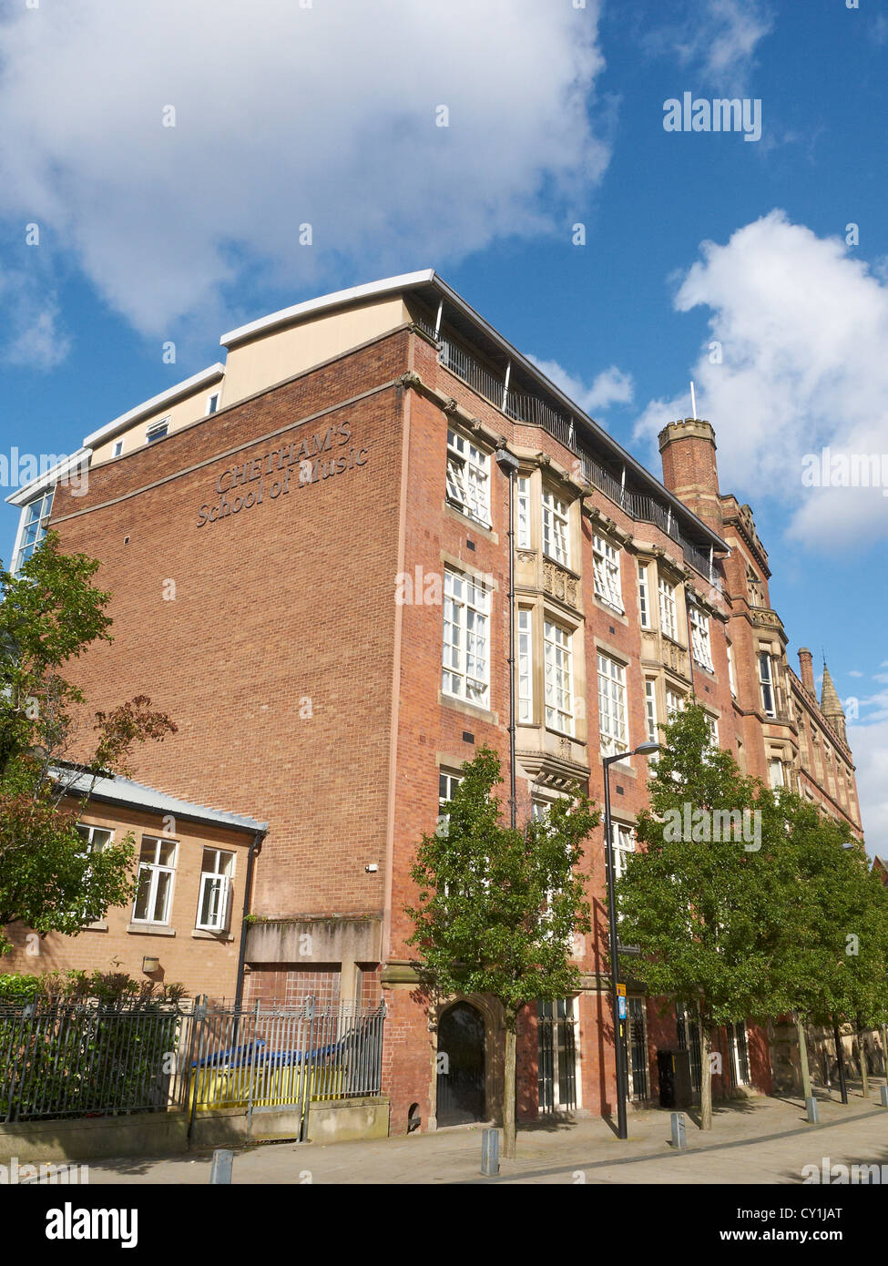 Musikschule Chetham es in Manchester UK Stockfoto