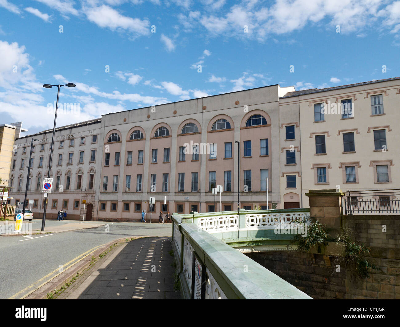 Chetham es School of Music bei ehemaligen Palatin Hotel an der Victoria Street in Manchester UK Stockfoto