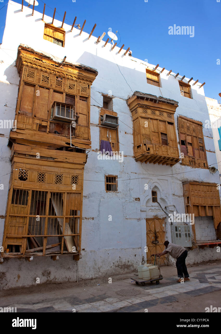 Altbauten Jeddah, Saudi Arabien Stockfotografie - Alamy