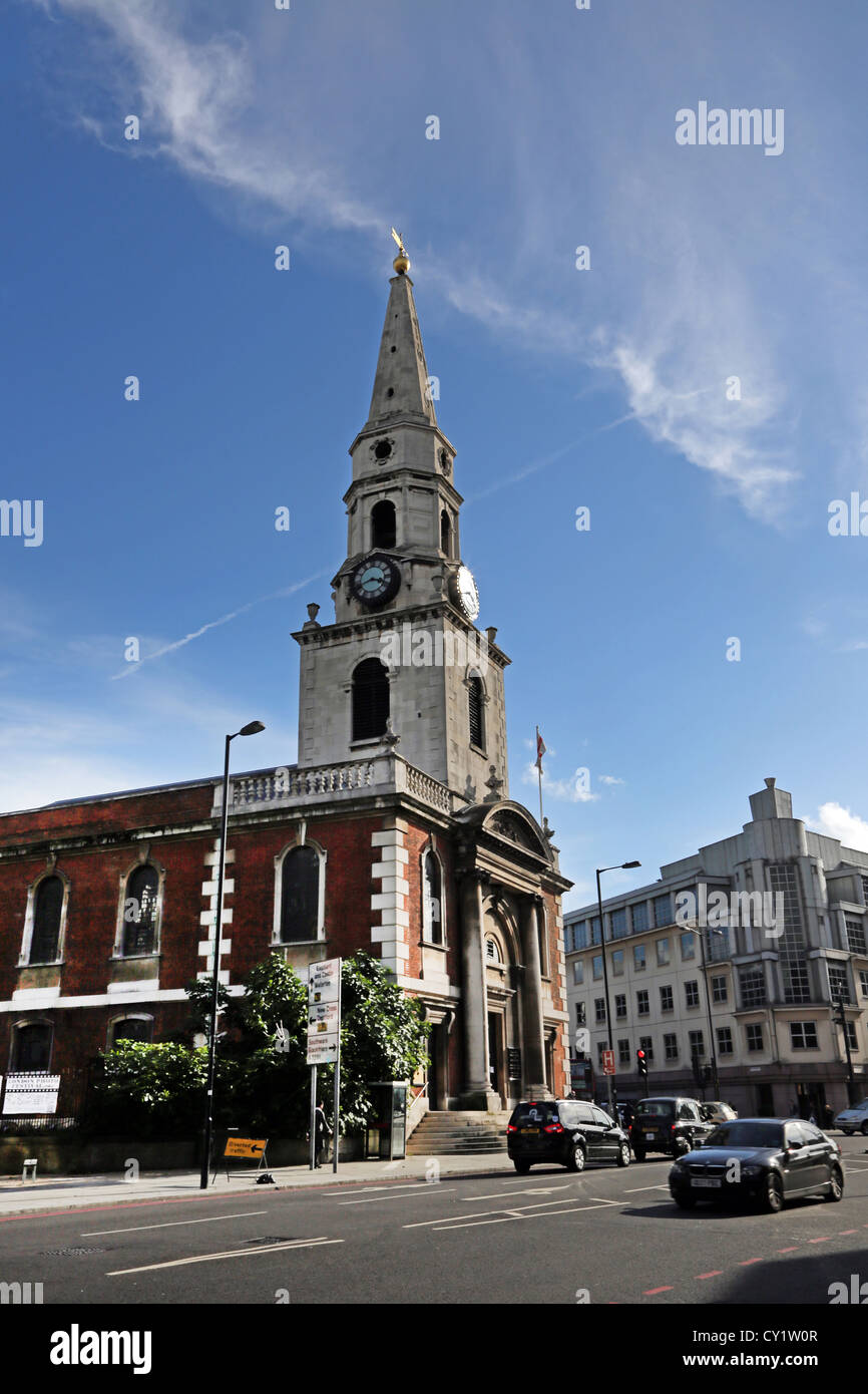 London England Borough Kirche des Heiligen Georg des Märtyrers mit Saint Jude im Jahr 1736 geweiht Stockfoto
