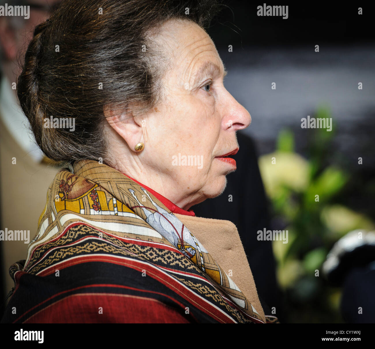 Ihre Königliche Hoheit, The Princess Royal besucht die neue State Hospital Carstairs Lanarkshire Stockfoto