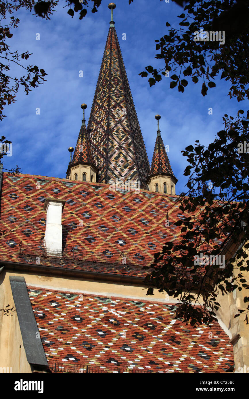 Rumänien, Sibiu, evangelische Kirche Stockfoto