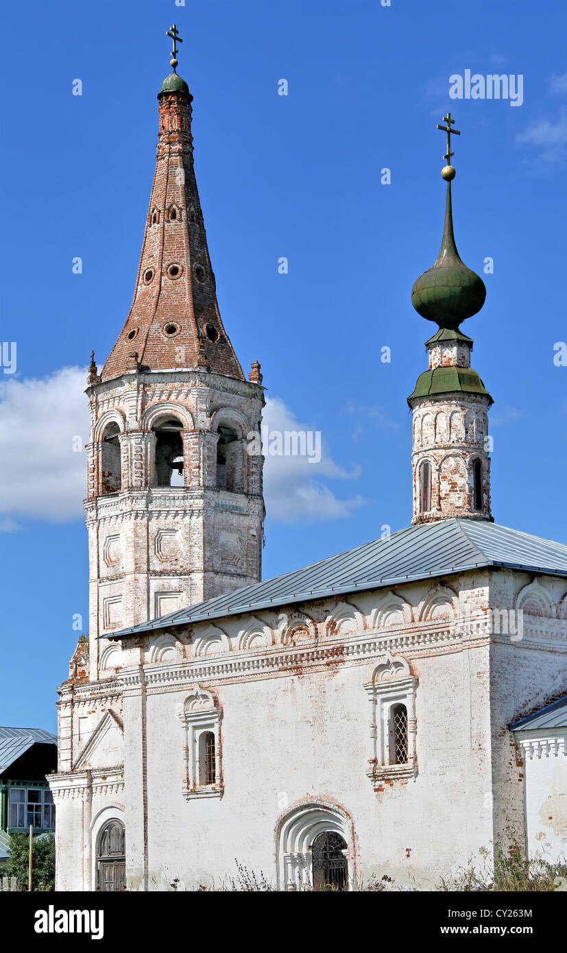 St.-Nikolaus-Kirche (1720-1739) in Susdal, Russland Stockfoto