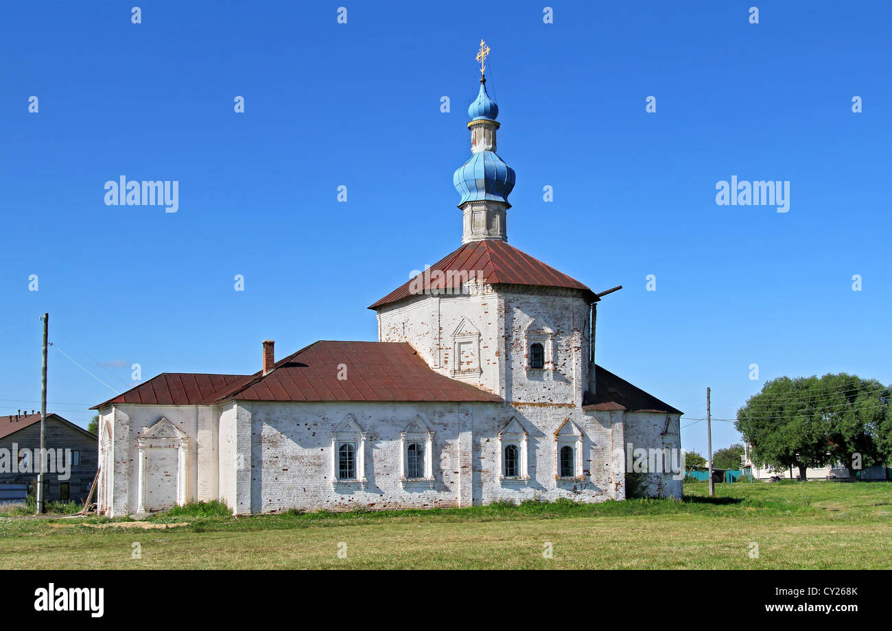 Kirche von Jesus triumphalen Einzug in Jerusalem (1702-1707) in Susdal, Russland Stockfoto