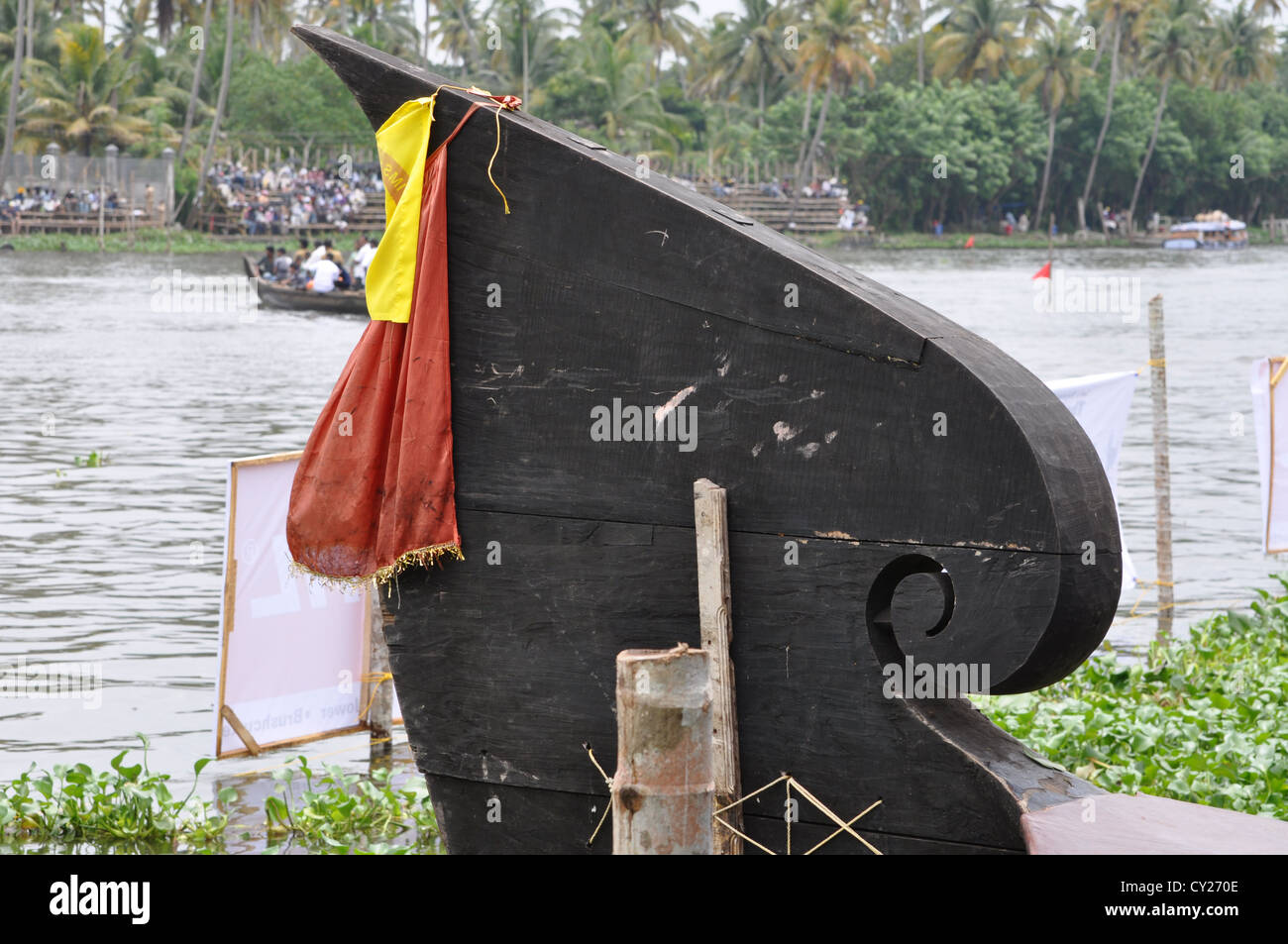 Nehru Trophäe-Regatta findet jedes Jahr in Kerala. Stockfoto