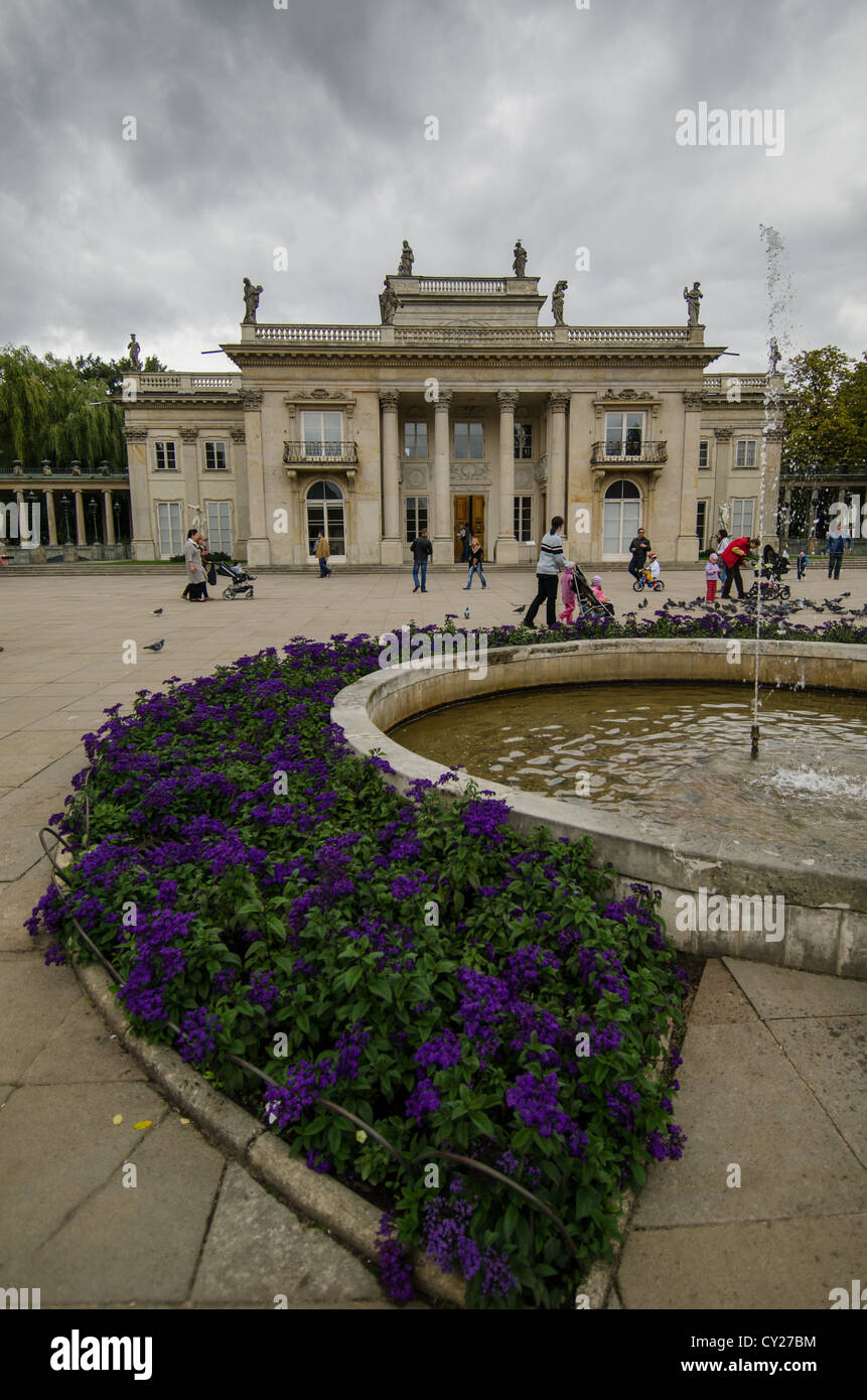 Lazienki Palace, Warschau Stockfoto