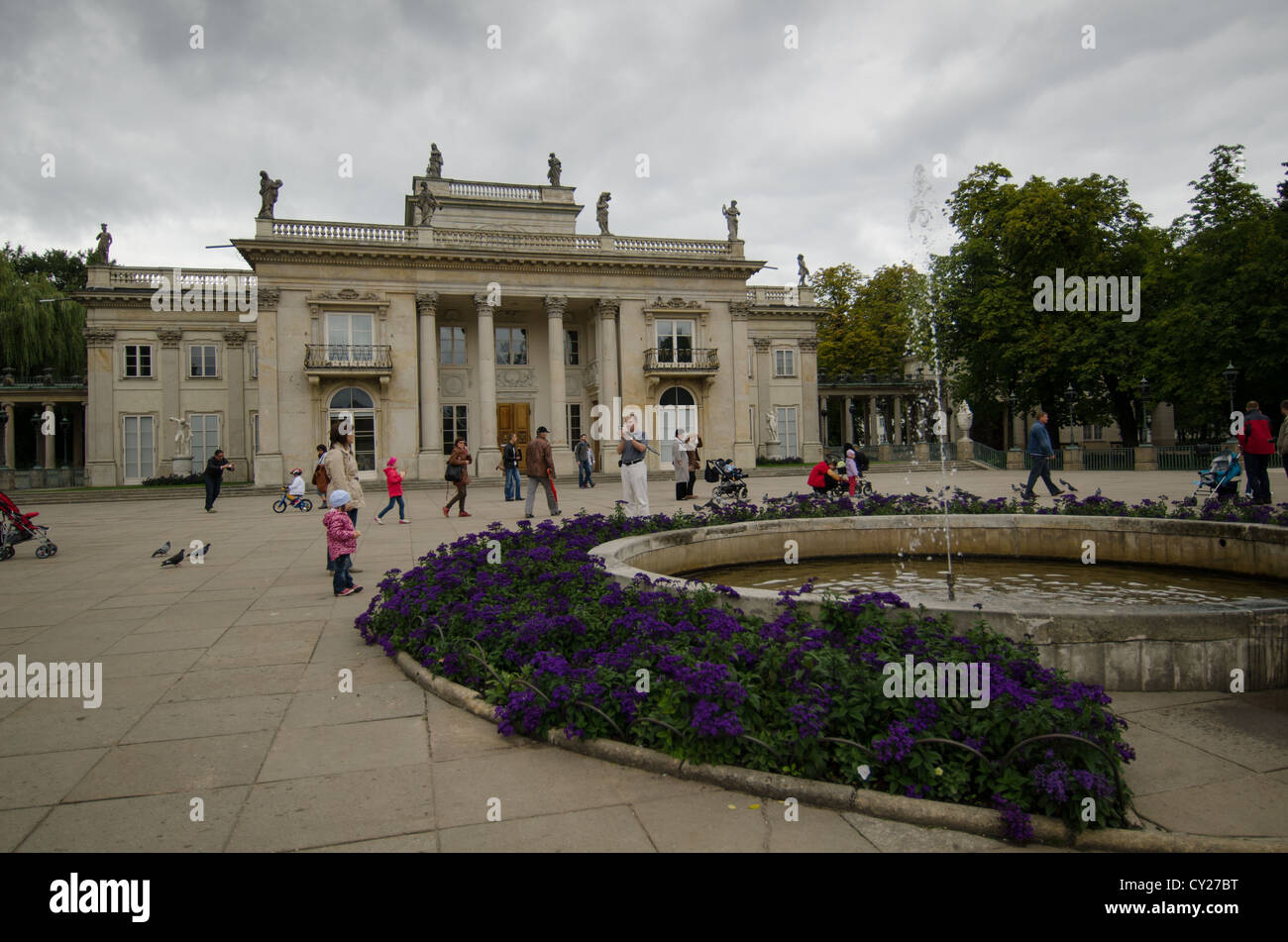 Lazienki Palace, Warschau Stockfoto