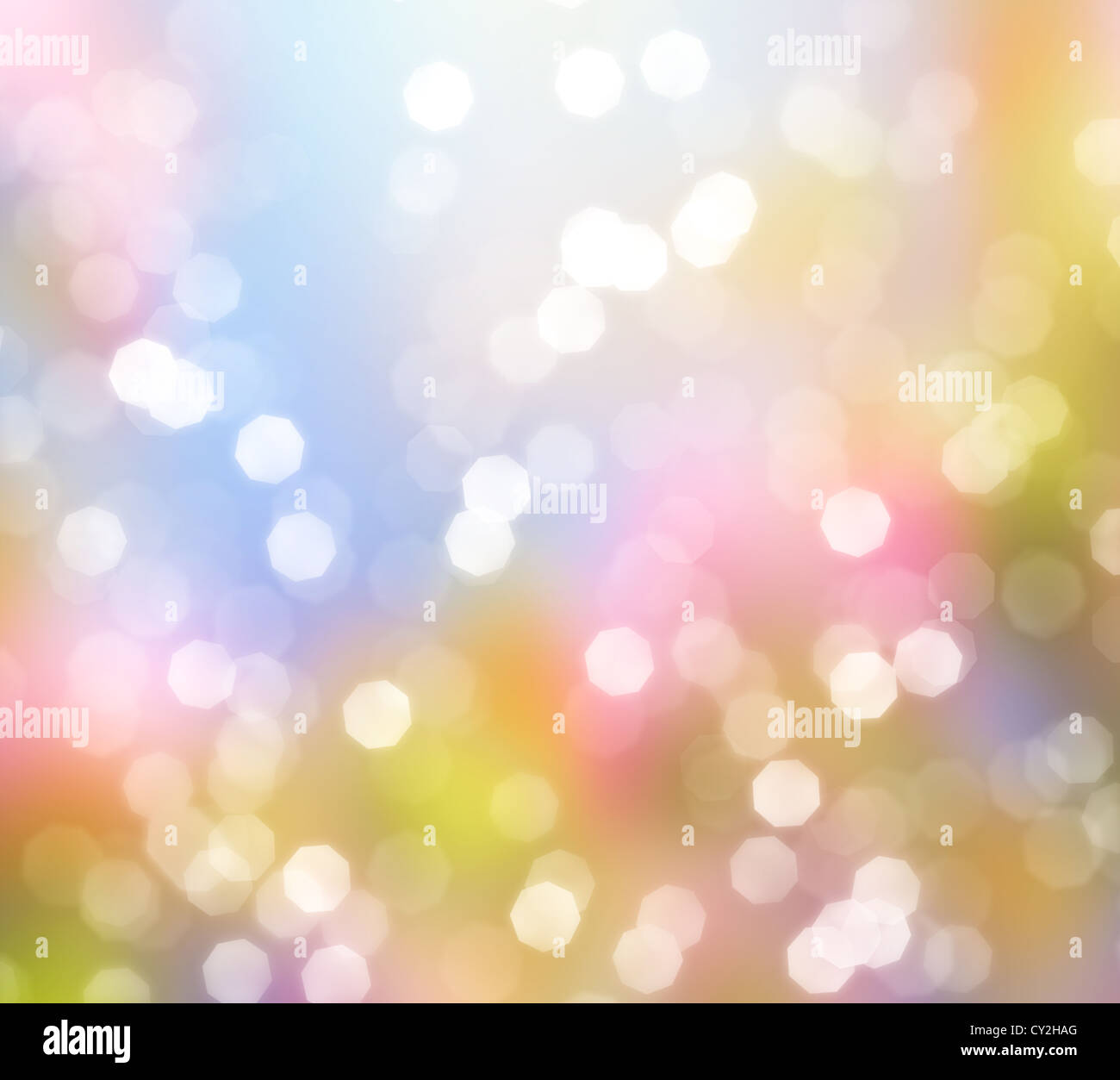 Zusammenfassung Hintergrund von glitzernden Lichtern Stockfoto