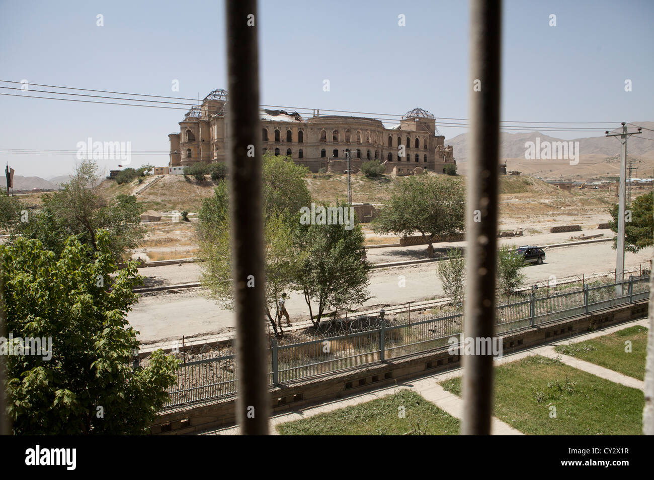 Darul-Aman-Palast, Kabul, afghanistan Stockfoto