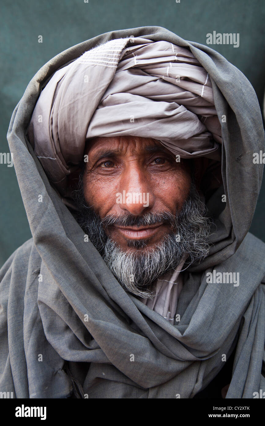 Porträt eines Afghaanse Mannes Stockfoto