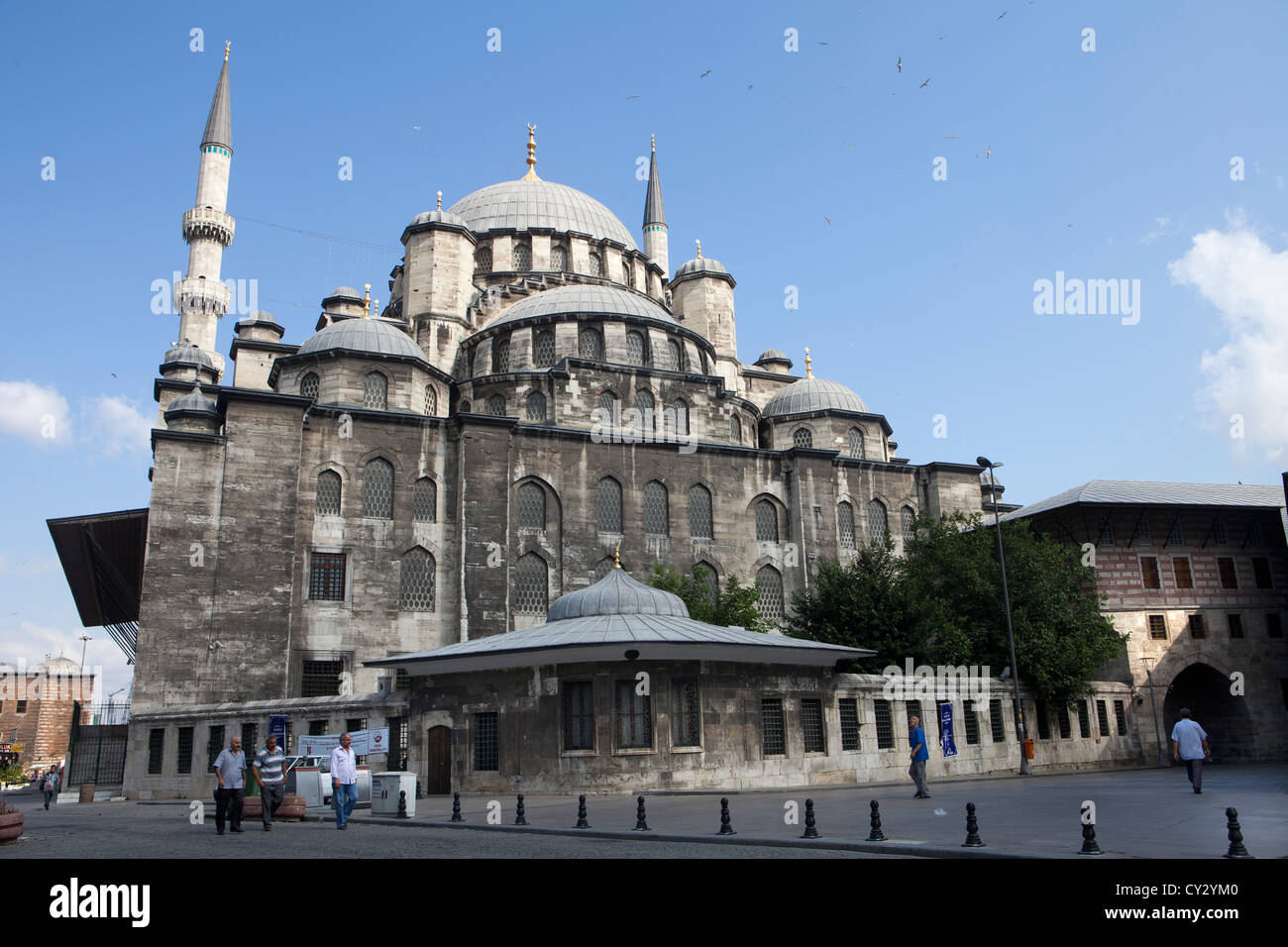 "neue Moschee" in Istanbul Stockfoto