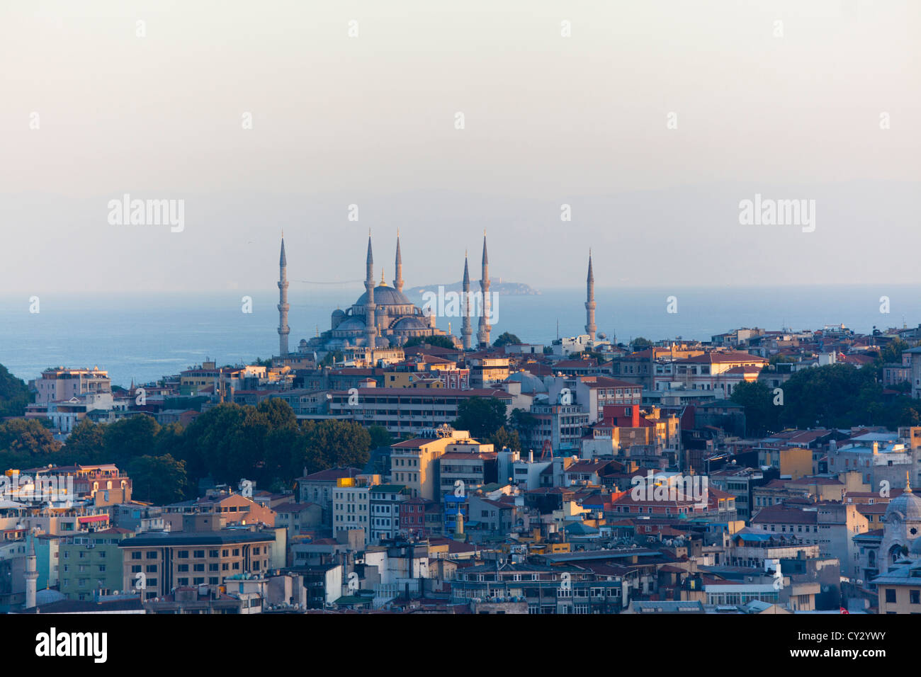 Sultan-Ahmed (blau)-Moschee, Istanbul Stockfoto
