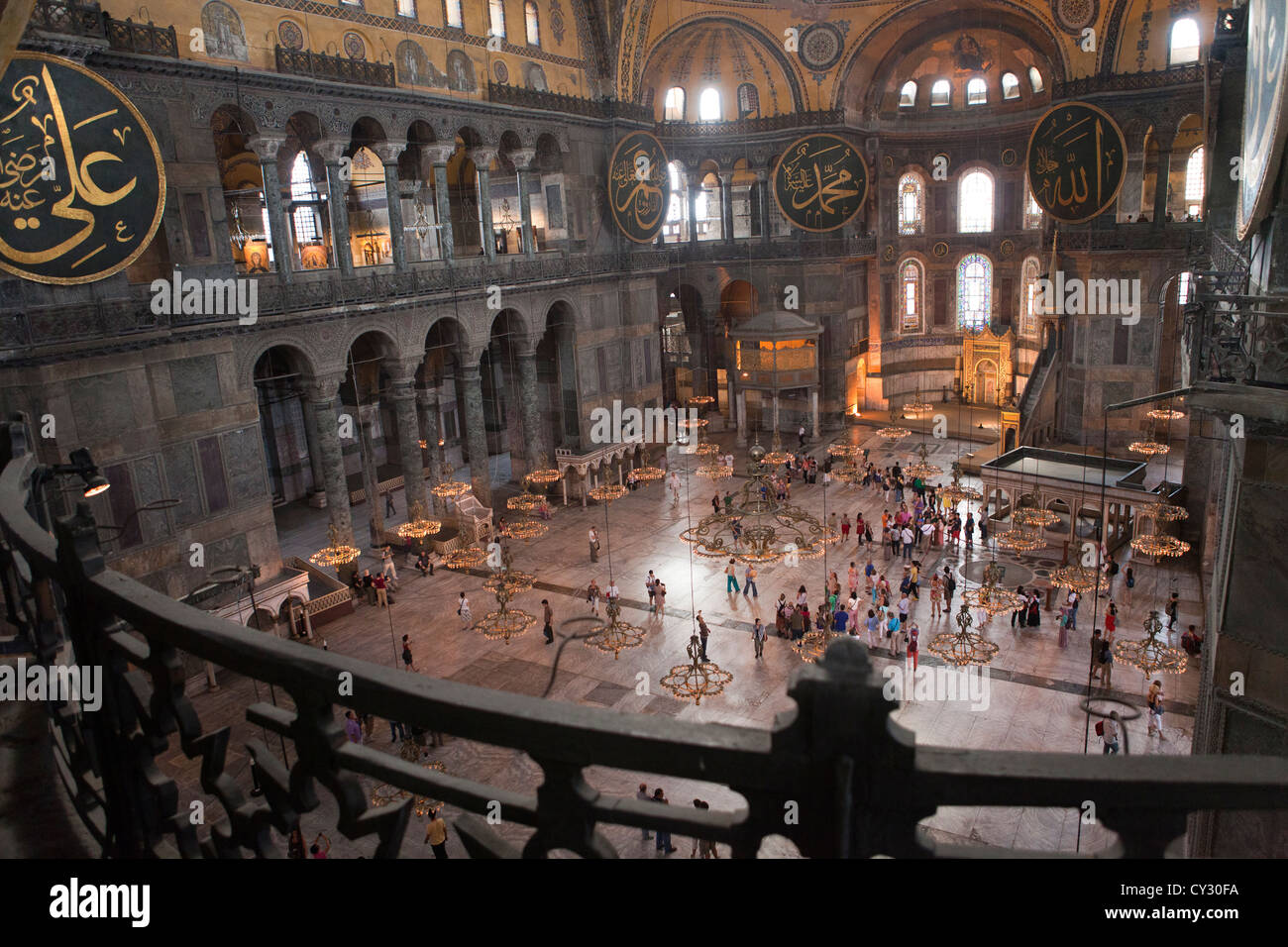 Hagia Sophia (Aya Sophia) in Istanbul Stockfoto