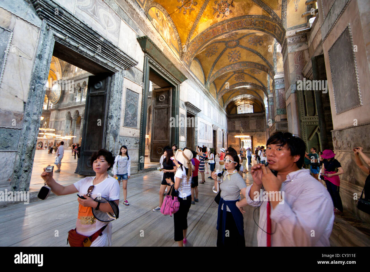 Hagia Sophia (Aya Sophia) in Istanbul Stockfoto