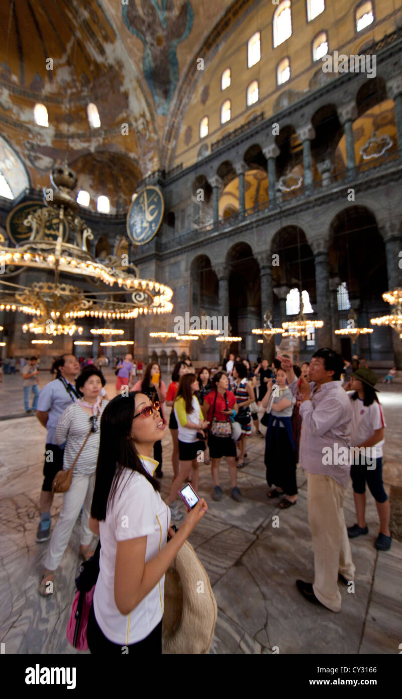 Hagia Sophia (Aya Sophia) in Istanbul Stockfoto