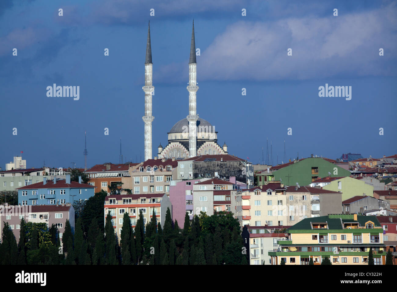 Moschee in Istanbul Stockfoto