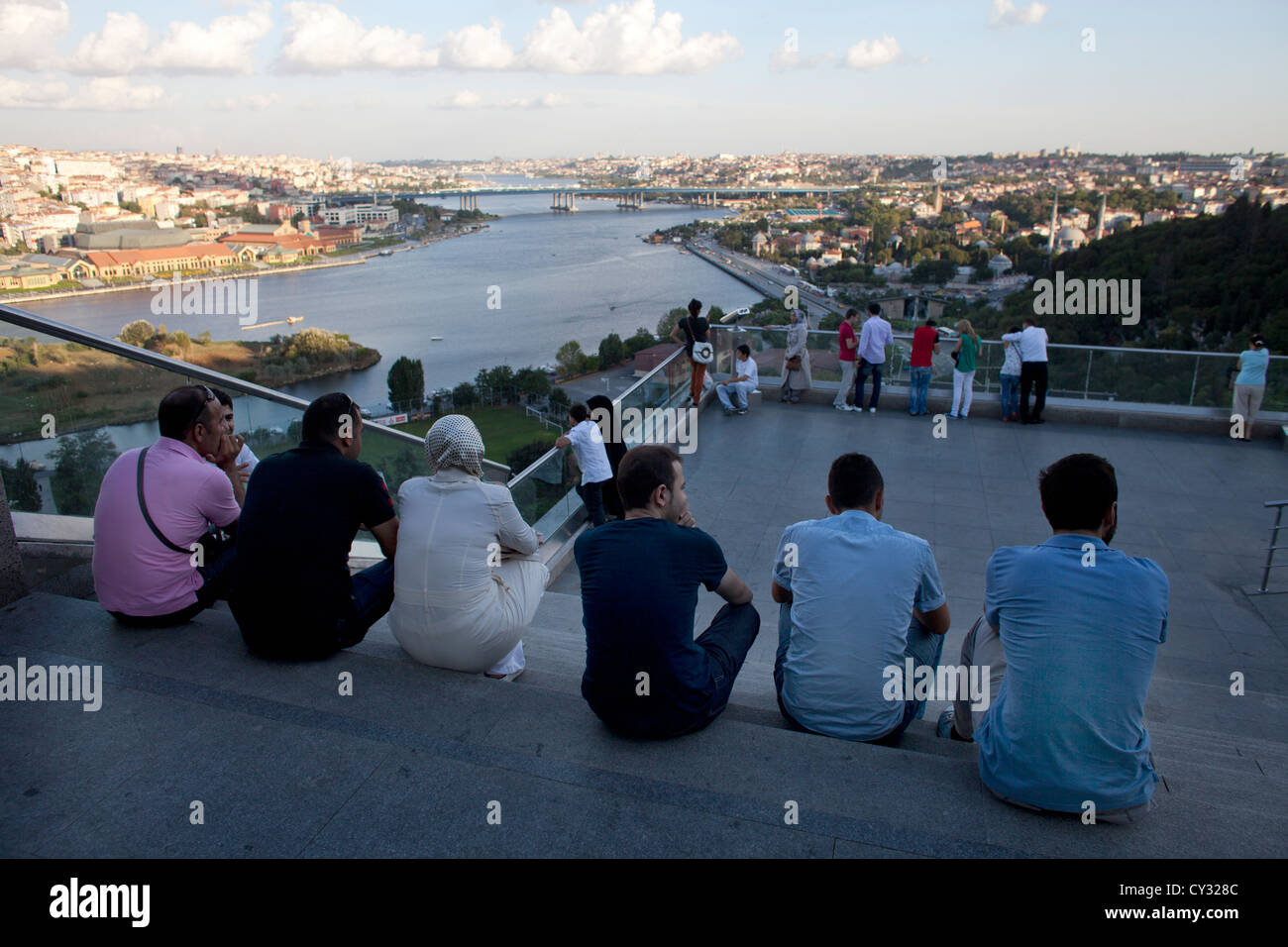 Pierre Loti Aussichtspunkt in istanbul Stockfoto