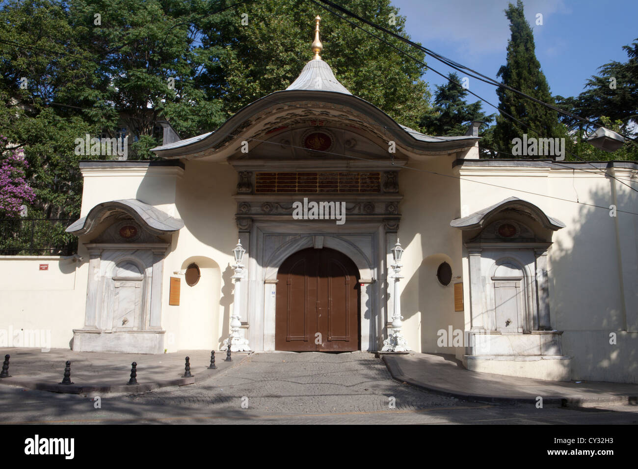 Eingang des alten Palastes, istanbul Stockfoto