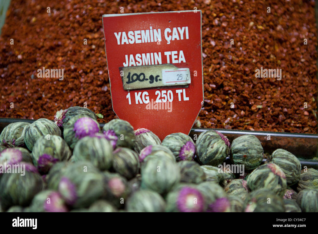 Gewürzmarkt, istanbul Stockfoto