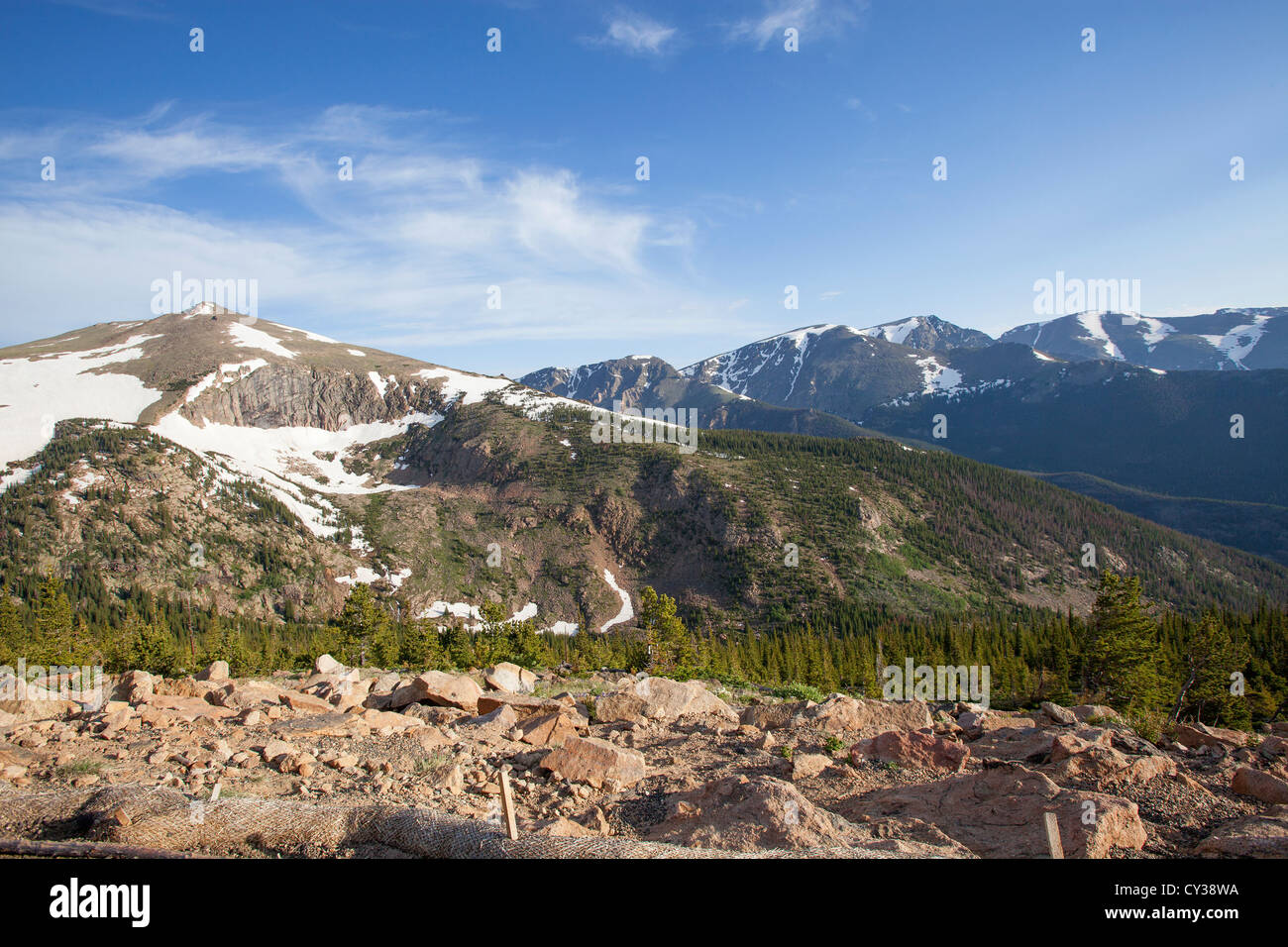Colorado Rocky mountains Stockfoto