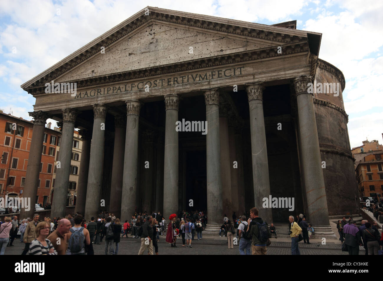 Die schöne Pantheon, historisches, Italien, Reisen, Roma, Rom, Photoarkive Stockfoto