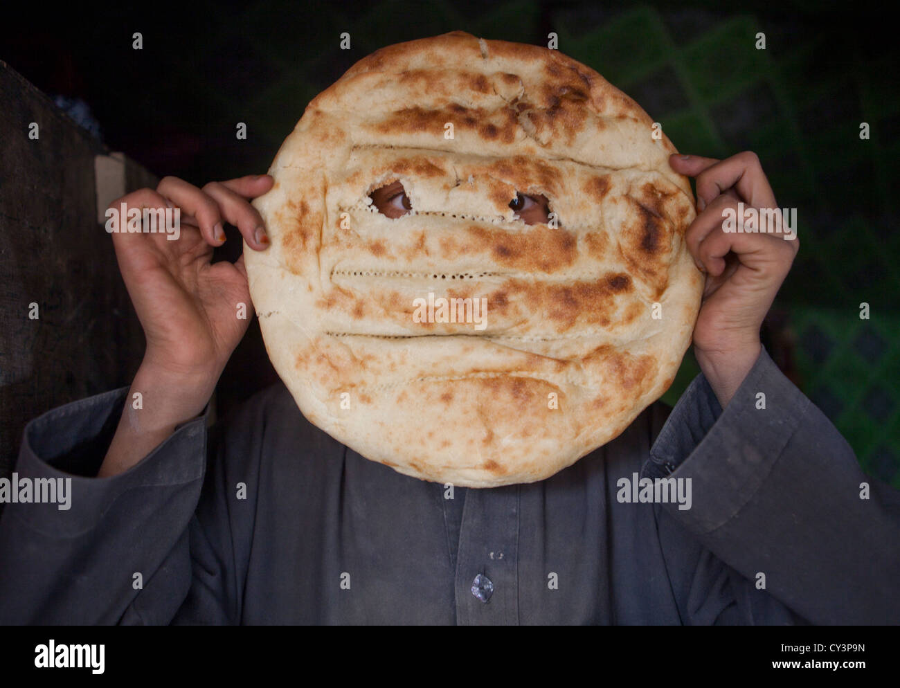 Brot-Bäckerei in Kabul, Afghanistan Stockfoto