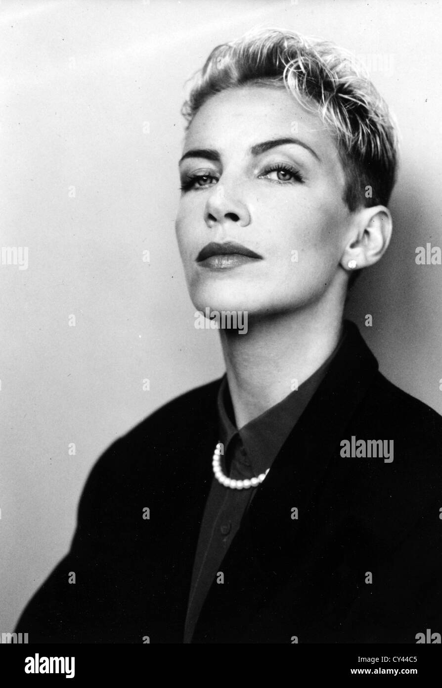 EURYTHMICS-Promo-Foto von Annie Lennox über 1985 Stockfoto