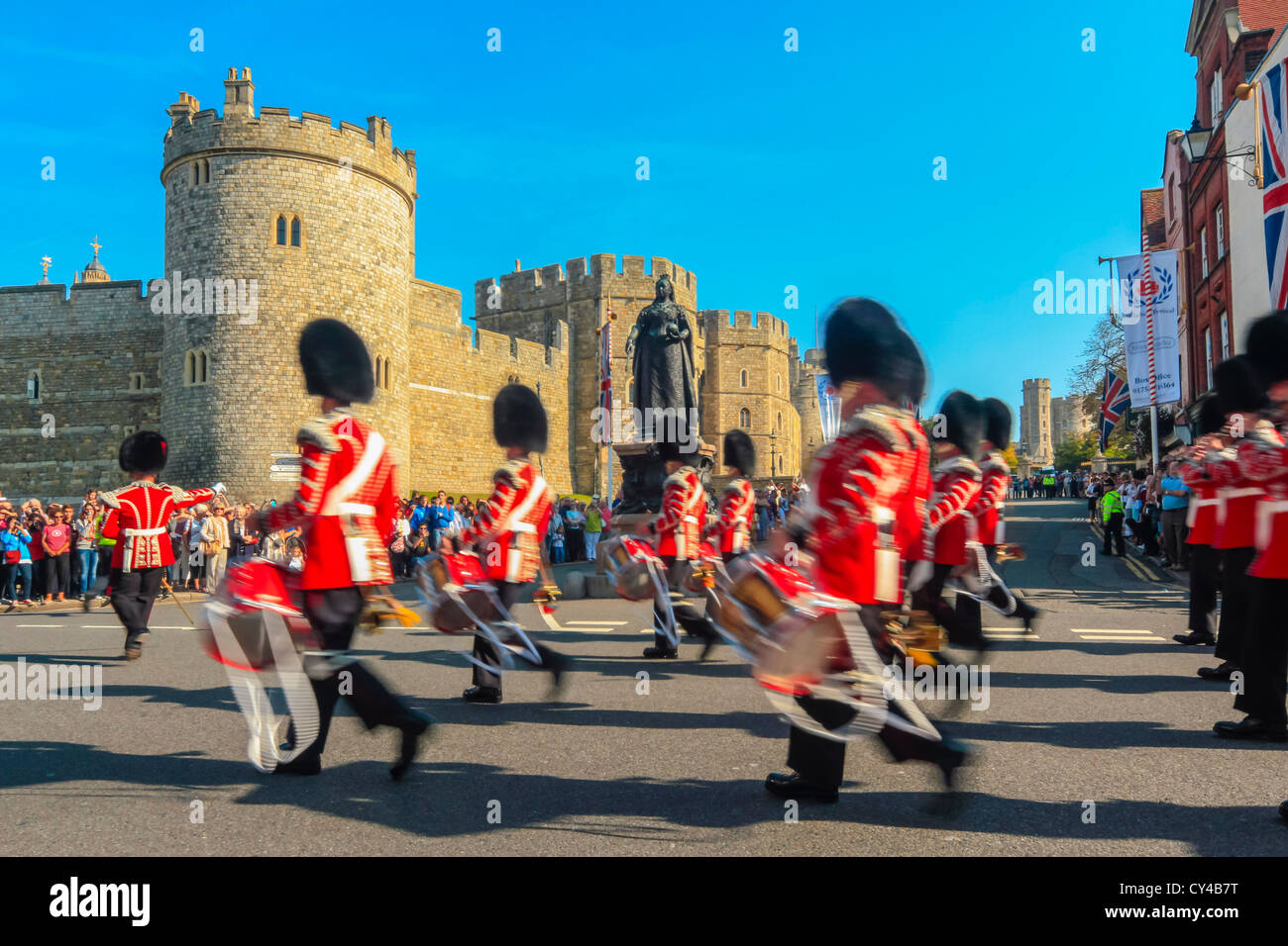 Schloss Windsor, Windsor, Berkshire, UK Stockfoto